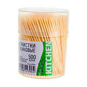  Зубочистки Рыжий кот 500шт, бамбук ТР-500 003914 