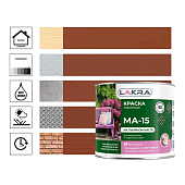 Краска МА-15 Лакра Сурик 1,9кг Краска МА-15 Лакра Сурик 1,9кг