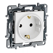 Механизм розетки 1-м СП Etika с/з бел. Leg Механизм розетки 1-м СП Etika с/з бел. Leg