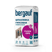 Шпаклевка гипсовая универсальная Fugen Gips (25кг) /Bergauf Шпаклевка гипсовая универсальная Fugen Gips (25кг) /Bergauf