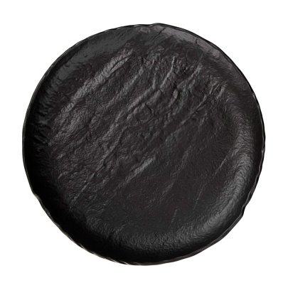  Тарелка Magistro Black style фарфор, чёрная 10630432 