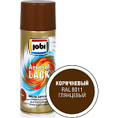 Эмаль аэрозольная алкидная глянцевая коричневая RAL 8011 JOBI 520мл Эмаль аэрозольная алкидная глянцевая коричневая RAL 8011 JOBI 520мл
