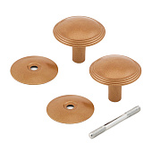 Ручка дверная РДК-115 золотистая Ручка дверная РДК-115 золотистая