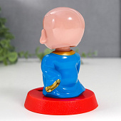 Маятник Будда с чётками, 8х8х9 см, пластик, от солнечной батареи, 7887117 Маятник Будда с чётками, 8х8х9 см, пластик, от солнечной батареи, 7887117