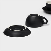 Набор чайный фарфоровый Magistro Matt black 4 предмета 9925813 Набор чайный фарфоровый Magistro Matt black 4 предмета 9925813