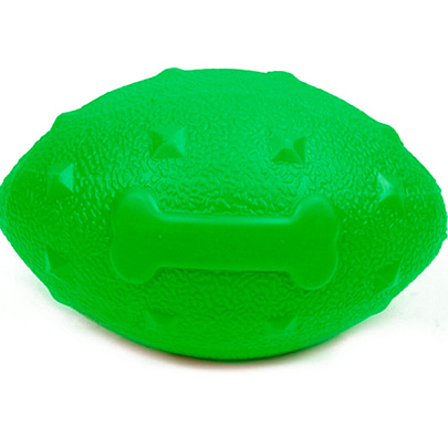  Игрушка - регби для собак Сырик для Бро, лапка, зеленый, 548-114 