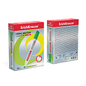  Текстовыделитель ErichKrause V-40 (0,6 - 5,2 мм) зеленый, скошенный, 30975 