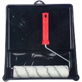 Набор, валик для фасад.раб. синт., 250мм, ворс 18мм, D36мм, РАС, кювета 330х350мм Россия// Matrix Набор, валик для фасад.раб. синт., 250мм, ворс 18мм, D36мм, РАС, кювета 330х350мм Россия// Matrix