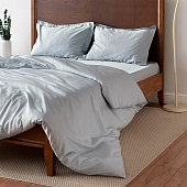 Комплект постельного белья Mariya DeLuxe Семейный (150х215М(2)+240х260+50х70(2) Сем Серый Комплект постельного белья Mariya DeLuxe Семейный (150х215М(2)+240х260+50х70(2) Сем Серый