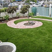  Искусственная трава зелен 8мм 4м/Grass Komfort 