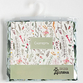 Скатерть (рогожка) Доляна Apple flowers, 146х220 см 9322506 Скатерть (рогожка) Доляна Apple flowers, 146х220 см 9322506