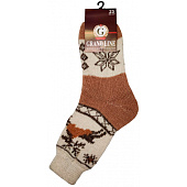 Женские носки СШ 2А70, шерсть, ассорти, р. 23 Женские носки СШ 2А70, шерсть, ассорти, р. 23