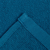  Полотенце 100х150 махровое Экономь и Я синий, 100% хлопок, 350 гр/м2 9272971 