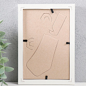 Фоторамка 10х15 МДФ №5 Simple белая (пластиковый экран) 9901594 Фоторамка 10х15 МДФ №5 Simple белая (пластиковый экран) 9901594