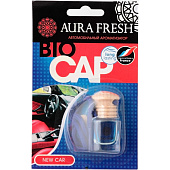 Ароматизатор подвесной бутыл. AURA FRESH BIO CAP 6мл New Car Ароматизатор подвесной бутыл. AURA FRESH BIO CAP 6мл New Car