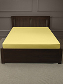 Простыня на резинке 180х200 трикотаж Amore Mio желтый, 23109 Простыня на резинке 180х200 трикотаж Amore Mio желтый, 23109