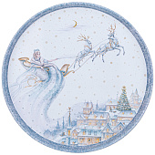 Поднос сервировочный Agness "Cнежная королева" 33х2,1 см 898-227 Поднос сервировочный Agness "Cнежная королева" 33х2,1 см 898-227