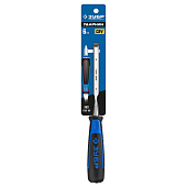 Стамеска-долото 6мм, с двухкомпонентной рукояткой, ЗУБР Ударник Стамеска-долото 6мм, с двухкомпонентной рукояткой, ЗУБР Ударник