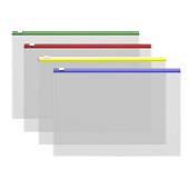Папка на молнии A4 120мкм ErichKrause Fizzy Clear с цв.молнией ассорти (12/216) /50326/ Папка на молнии A4 120мкм ErichKrause Fizzy Clear с цв.молнией ассорти (12/216) /50326/