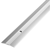 Порог-стык 38мм анодир серебро матовый 1.8м Порог-стык 38мм анодир серебро матовый 1.8м