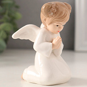 Фигурка керамика «Ангел-девочка с хвостиками: молитва», 8.5?6?6.5 см Фигурка керамика «Ангел-девочка с хвостиками: молитва», 8.5?6?6.5 см
