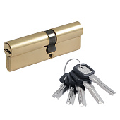 Цилиндр ключ/ключ МЦ-90 (50-40) ЛПУ-90 (латунь/золото)) перф.кл. Нора-М Цилиндр ключ/ключ МЦ-90 (50-40) ЛПУ-90 (латунь/золото)) перф.кл. Нора-М