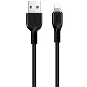 Кабель USB - Lightning 2м 2.4А HOCO X20 Черный Кабель USB - Lightning 2м 2.4А HOCO X20 Черный