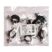  Хомут с винт.крепл.  1/2" (20-24 мм) (6 шт) 