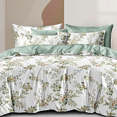  Комплект постельного белья Cleo сатин набивной Satin Lux евро CL31/769-SL 