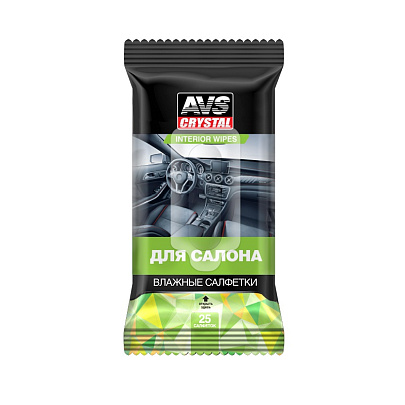 Салфетки влажные Для Салона 25 шт.AVS AVK-201 Салфетки влажные Для Салона 25 шт.AVS AVK-201