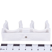 Опора для труб двойная 25 PPR Опора для труб двойная 25 PPR