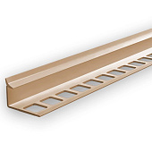 Профиль внутренний 10мм 2,5м "Деконика" 012-0 Бежевый Профиль внутренний 10мм 2,5м "Деконика" 012-0 Бежевый