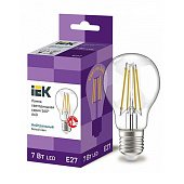  Лампа LED филамент. 7Вт E27, шар, 3000К теплый IEK 