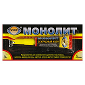 Cуперклей Секундный "AVIORA" МОНОЛИТ 3 г Cуперклей Секундный "AVIORA" МОНОЛИТ 3 г