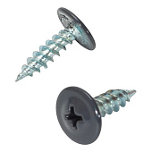 Саморезы металл-металл с прессшайбой ШСММ 4,2х16мм, 20шт, RAL 7024 графитовый серый Саморезы металл-металл с прессшайбой ШСММ 4,2х16мм, 20шт, RAL 7024 графитовый серый