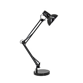 Светильник настольный 60Вт Е27 МТ2007 основание+струбцина черный глянец /Ultra Light Светильник настольный 60Вт Е27 МТ2007 основание+струбцина черный глянец /Ultra Light