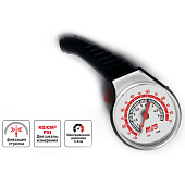 Манометр автомобильный AVS PG-204 Манометр автомобильный AVS PG-204