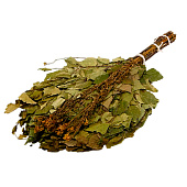 Веник Банная Линия березовый со зверобоем, 10-678 Веник Банная Линия березовый со зверобоем, 10-678