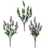 Цветок искусственный "Лаванда", L17 W5 H55 см, 3в. Цветок искусственный "Лаванда", L17 W5 H55 см, 3в.