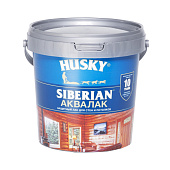 Лак акриловый бесцветный HUSKY SIBERIAN 0,9л Лак акриловый бесцветный HUSKY SIBERIAN 0,9л