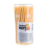 Зубочистки Рыжий кот 180шт, бамбук ТР-180 003913 
