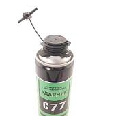 Очиститель монтажной пены Ударник С77 650мл. Очиститель монтажной пены Ударник С77 650мл.