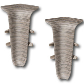 Угол внутр Деконика Дуб снежный 55мм (2шт) Угол внутр Деконика Дуб снежный 55мм (2шт)