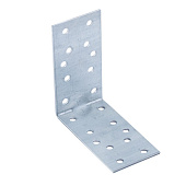 Уголок крепежный равносторонний 80х80х40х1,8-2,0мм цинк Уголок крепежный равносторонний 80х80х40х1,8-2,0мм цинк