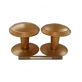  Ручка дверная РДК-115 золотистая 