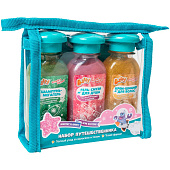 Набор Путешественника Baffy для ванной Для девочки (шампунь-мегагель, гель-смузи, гель-шиммер) Набор Путешественника Baffy для ванной Для девочки (шампунь-мегагель, гель-смузи, гель-шиммер)