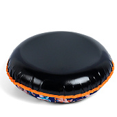 Тюбинг – ватрушка «Пушистики», диаметр чехла 70 см, синяя, оранжевая, Winter Star Тюбинг – ватрушка «Пушистики», диаметр чехла 70 см, синяя, оранжевая, Winter Star