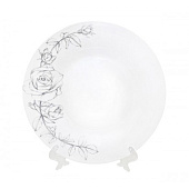 Тарелка обеденная "Эскиз розы" 23 см NRP90T/4 Тарелка обеденная "Эскиз розы" 23 см NRP90T/4