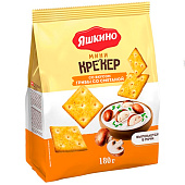 Крекер мини Яшкино со вкусом «грибы со сметаной», 180 г