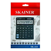 Калькулятор SKAINER SK-222, 12-разрядов, SK-222 Калькулятор SKAINER SK-222, 12-разрядов, SK-222